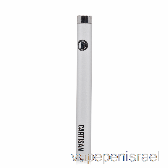 חד פעמי Vape Israel Cartisan Slim Button 280 510 סוללה כסף